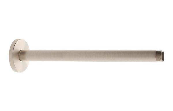 VitrA Origin Classic Ceiling Mounted Connection Pipe (Long) - Brushed Nickel
