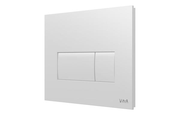 VitrA Loop Square Flush Plate - Gloss White