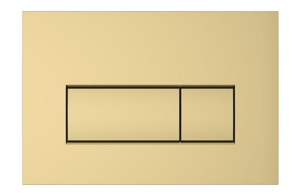 VitrA Loop Square Flush Plate - Gloss Gold
