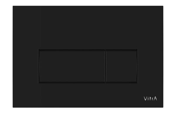 VitrA Loop Square Flush Plate - Gloss Black