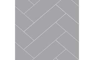 Fibo Urban - Medium Grey (Herringbone) - Pk/2