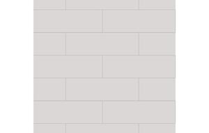 Fibo Urban - White Silk (Metro Brick) - Single