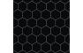 Fibo Urban - Black Silk (Hexagonal) - Single