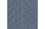 Fibo Urban - Dusty Blue (Chevron) - Pk/2