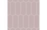 Fibo Urban - Dusky Pink (Elongated Hexagonal) - Single