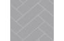 Fibo Urban - Medium Grey (Herringbone) - Pk/2
