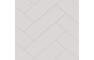 Fibo Urban - White Silk (Herringbone) - Single