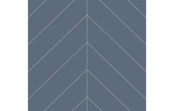 Fibo Urban - Dusty Blue (Chevron) - Pk/2