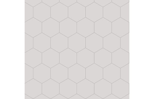Fibo Urban - White Silk (Hexagonal) - Pk/2