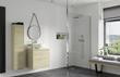 Denford Wetroom Panel & Floor-to-Ceiling Pole - 800mm