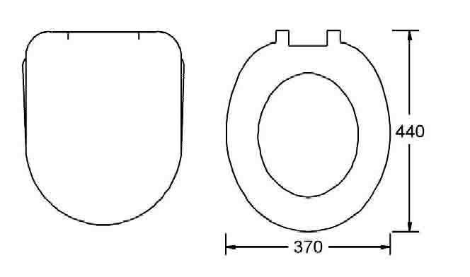 Impulse versa toilet seat technical information