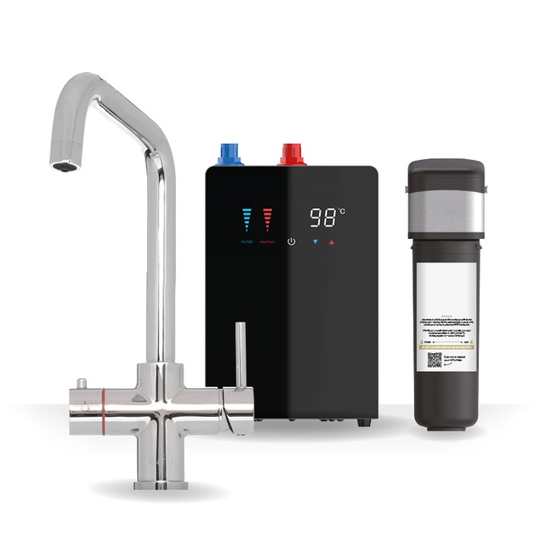 Kartell Brewmaster Chrome 3-1 square tap with digital tank