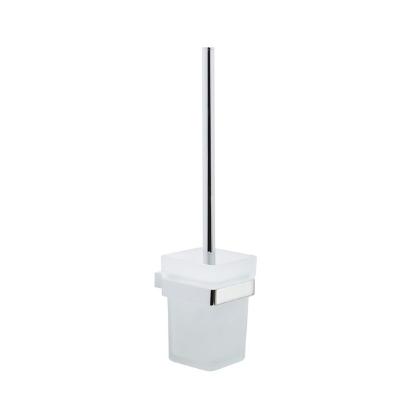 Kartell K-Vit Premium Toilet Brush Set Chrome