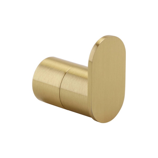 Kartell Ottone Robe Hook Brushed Brass