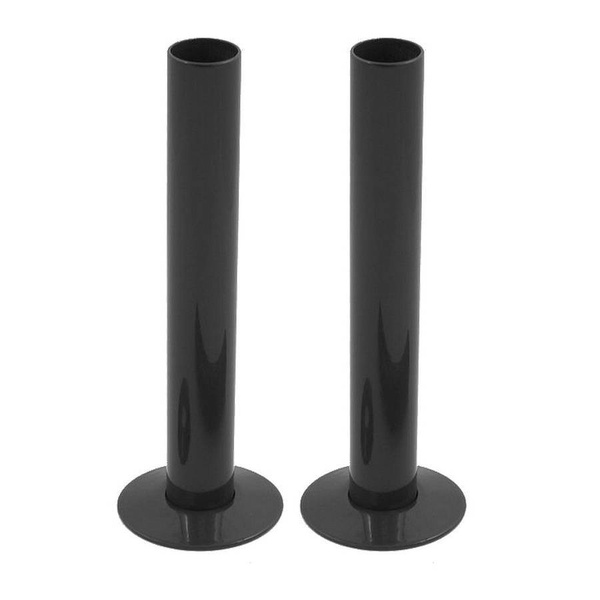 Kartell 15mm Pipe and Rosettes Anthracite (Pair)