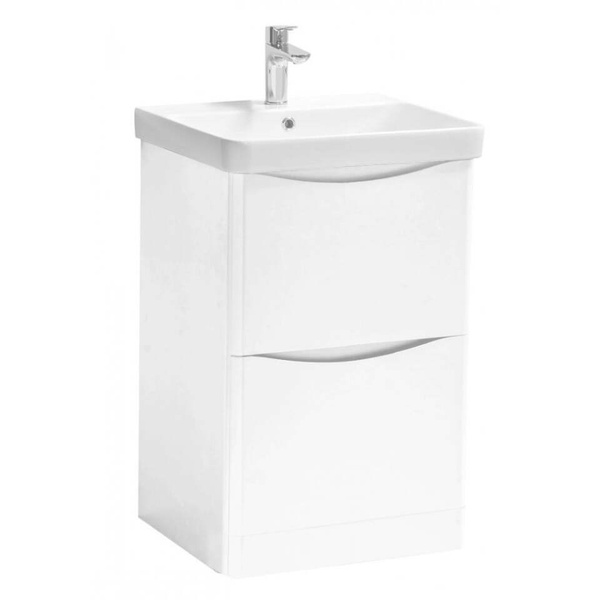 Kartell Arc 500x460mm Floor Standing 2 Drawer Unit White