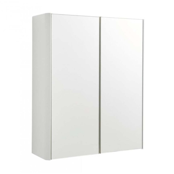 Kartell Arc 500mm Mirror Cabinet White