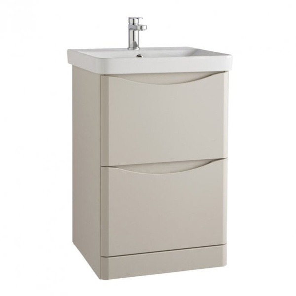 Kartell Arc 600x460mm Floor Standing Unit Matt Cashmere