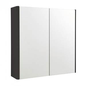 Kartell Arc 600mm Mirror Cabinet Matt Graphite