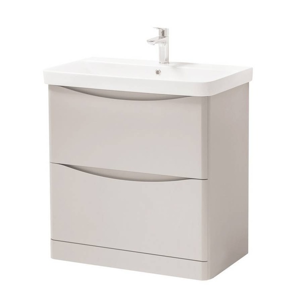 Kartell Arc 800x460mm Floor Standing Unit Matt Cashmere