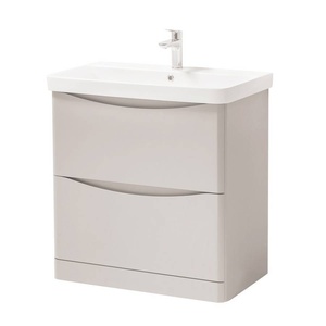 Kartell Arc 800x460mm Floor Standing Unit Matt Cashmere