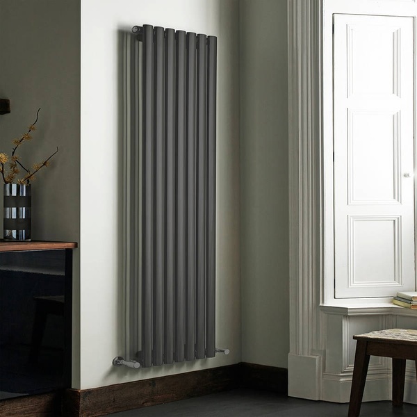 Kartell Aspen Vertical Single Textured Grey 1800 x 420