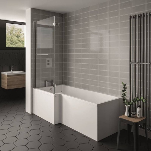 Kartell End Panel to suit Elite/Oblique Shower baths