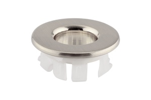 Kartell Basin Overflow Cover Brushed Nickel