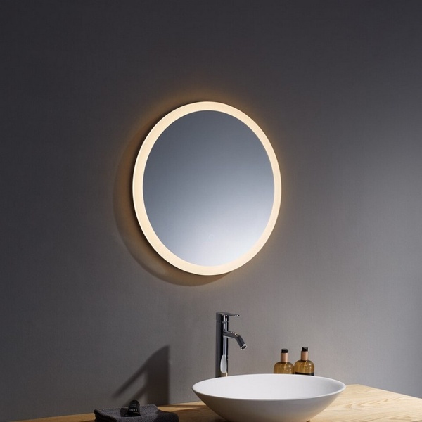 Kartell Burleigh 600mm Round with White Acrylic Edge