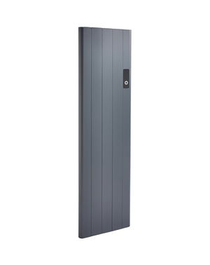 Kartell Capri Electric Aluminium Panel Heater 1500W Vertical 1600 x 453mm - Anthracite