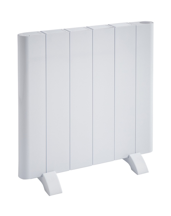 Kartell Capri Electric Aluminium Panel Heater 1000W Horizontal 500 x 544mm - White