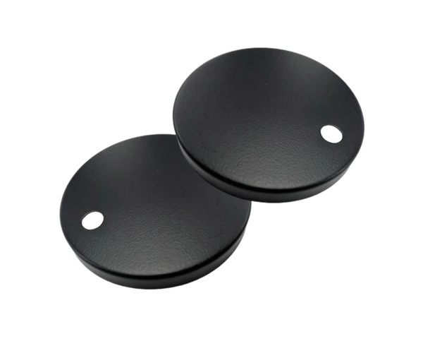 Kartell x2 CAPS Matt Black Cover Caps For Seat Hinges to suit SEA600OP / SEA601OP / SEA001UN / SEA002UN / SEA101D