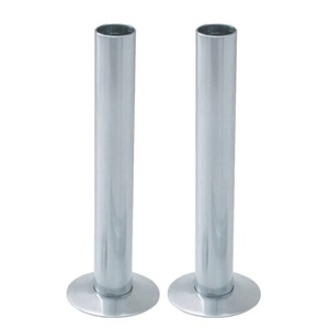 Kartell 15mm Pipe and Rosettes Chrome (Pair)