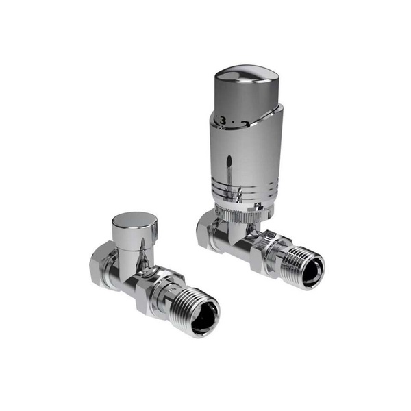 Kartell Design Twin Pack TRV Chrome Straight