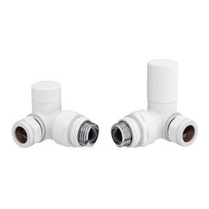 Kartell Corner Valve 15mm (Pair) - White