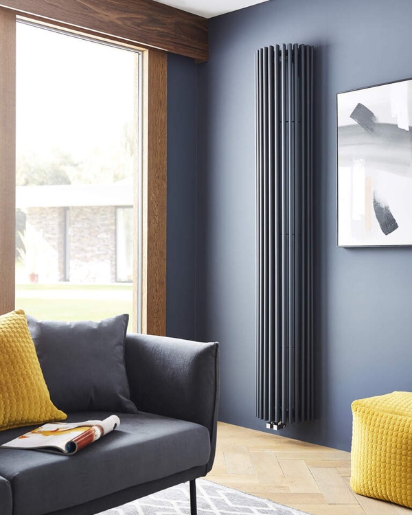 Kartell Cincinnati Design Radiator 351mm x 2000mm - Anthracite