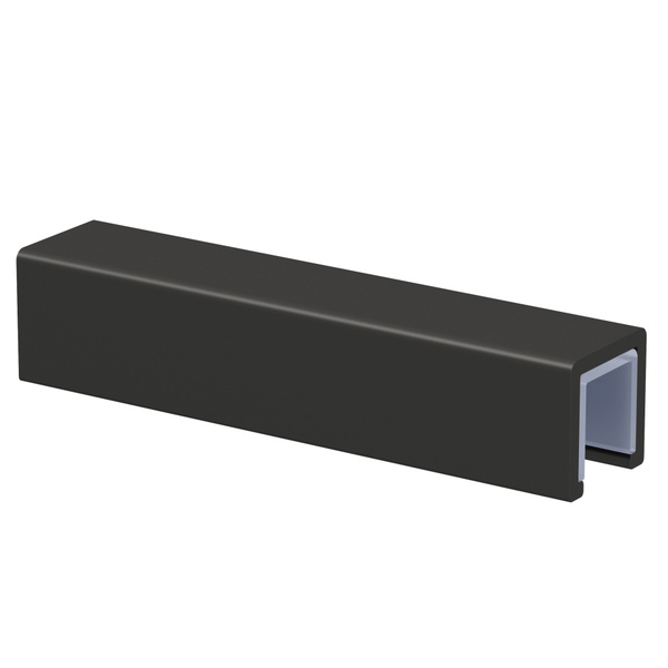Kartell Wetroom Glass Decorative Edge 2mtr Black