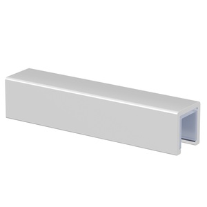 Kartell Wetroom Glass Decorative Edge 2mtr Chrome