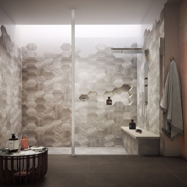 Kartell KV8 2/1m Wetroom Screen Ceiling Post