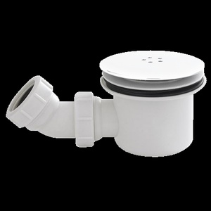 Kartell 90mm Fast Flow Waste - White