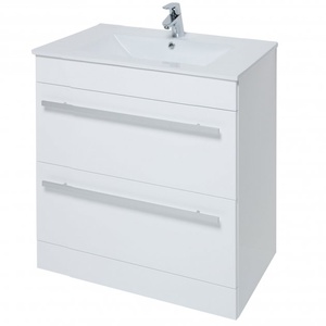 Kartell Purity 800mm 2 Drawer Floor Standing Unit White