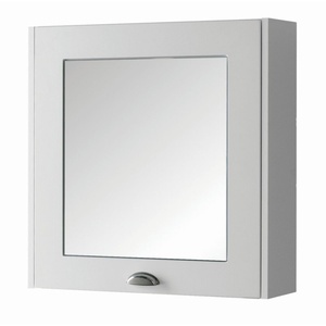 Kartell Astley 600mm Mirror Cabinet Matt White
