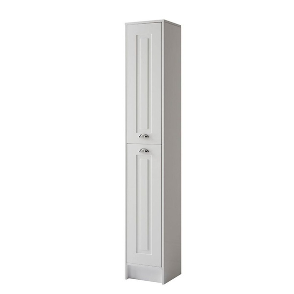 Kartell Astley Tall Side Unit Matt White