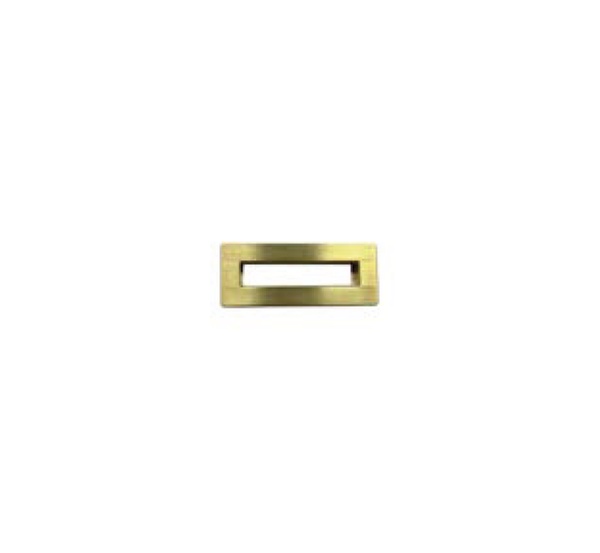 Kartell Fusion Overflow Cover Brushed Brass