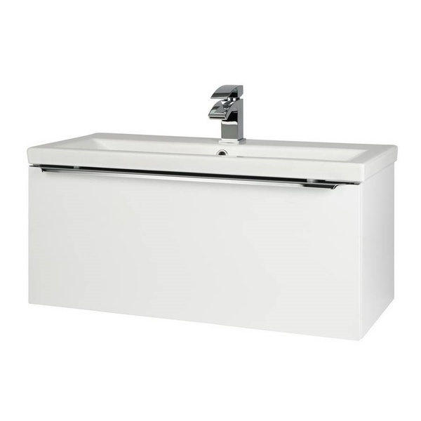 Kartell Kore Wall Hung 800mm Drawer Unit Gloss White