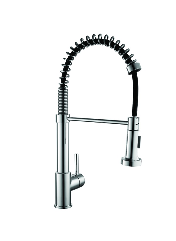 Kartell FLEX CHROME PULL OUT KITCHEN MIXER TAP