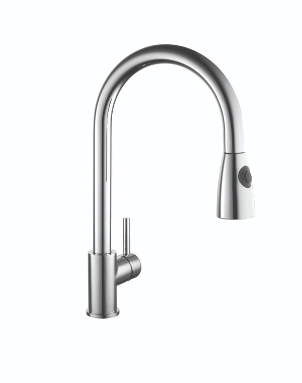 Kartell OPTIMA PULL OUT KITCHEN TAP CHROME