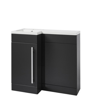 Kartell Matrix 900mm WC Unit Storm Grey Gloss