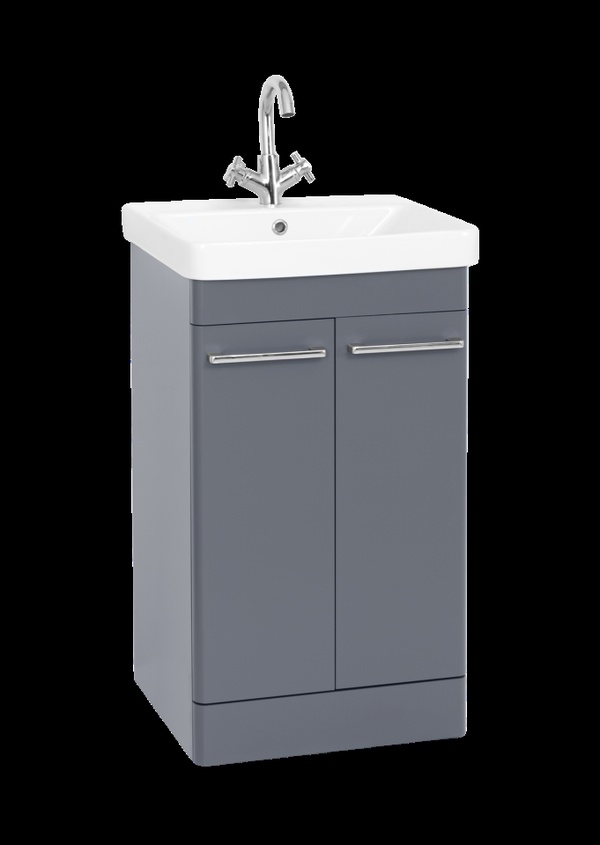 Kartell Options 24 500mm 2 Door Unit Cool Grey