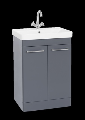 Kartell Options 24 600mm 2 Door Unit Cool Grey